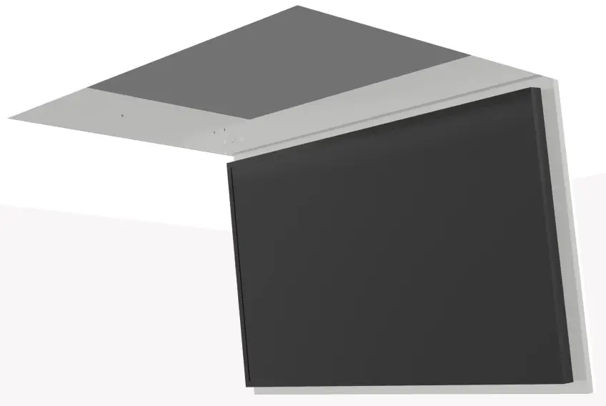 iCONNECT TVL RH Fold Down Ceiling Tv Lift - Lift Installation 9