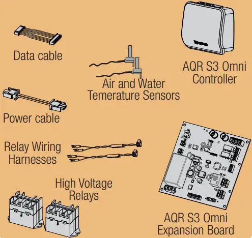 HAYWARD AQR S3 Omni Salt System User Guide - What’s Included