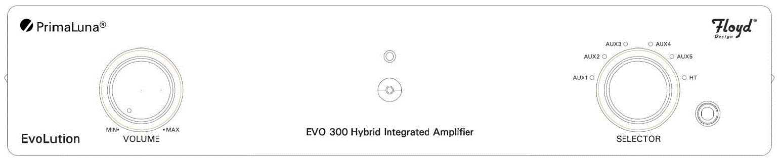 PrimaLuna EVO 300-1 Hybrid Hybrid Integrated Amplifier-1