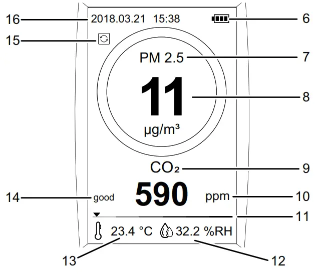 TROTEC BQ30 Particle Measure Device - divese
