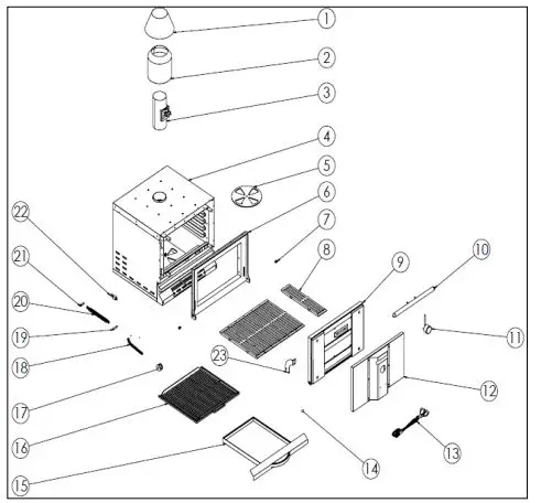 ggm-gastro-CHOE761-Professional-Charcoal-Oven-fig-2