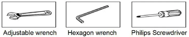 WEHOMZ 85780802100 Modern End Table Arc Floor FIG 1