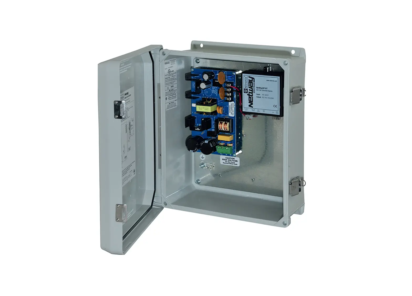 Altronix Netwaysp1btwp 802.3bt Media Converter Injectors Installation Guide Altronix Netwaysp1btwp 802.3bt Media Converter Injectors Installation Guide