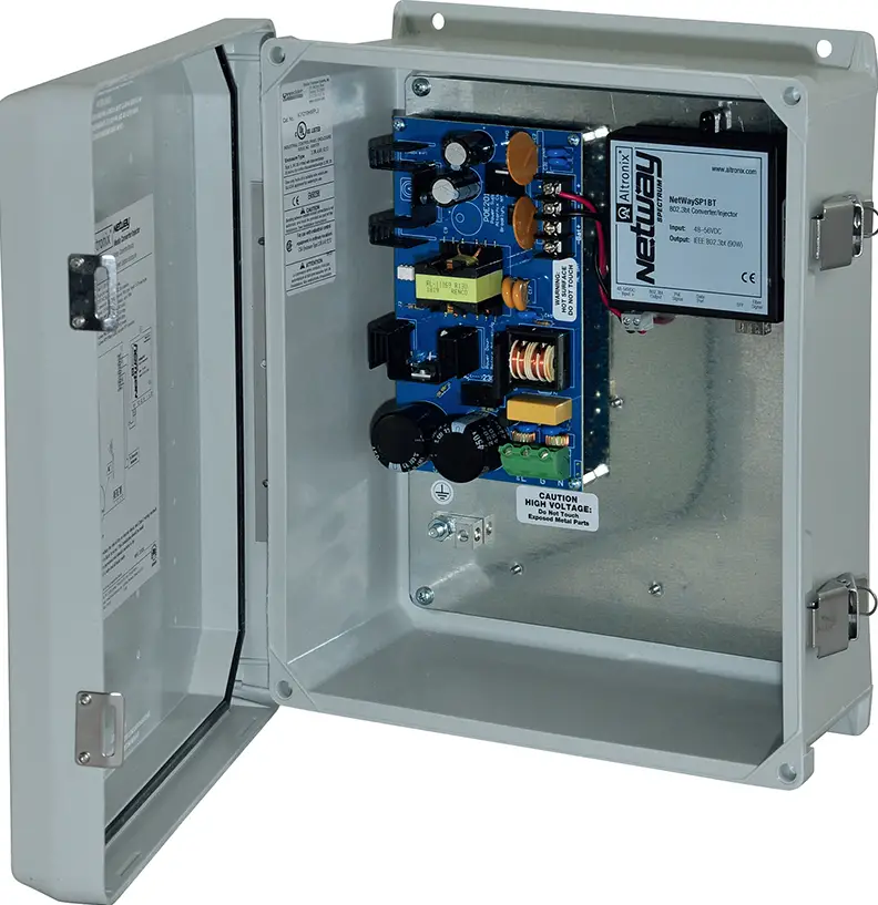 Altronix NetWaySP1BTWP 802.3bt Media Converter Injectors