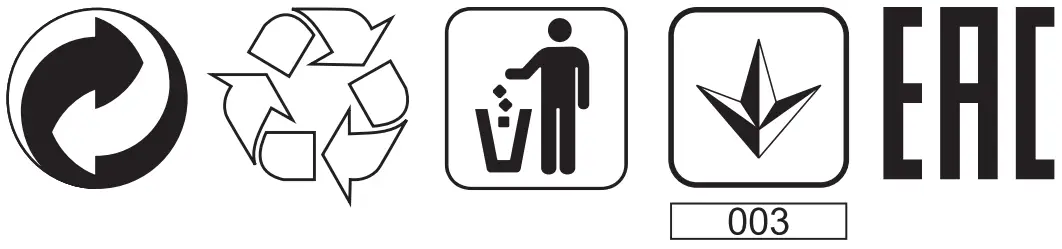 Disposal icons
