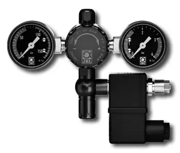 JBL PROFLORA CO² Regulator Professional Pressure Reducer - Technical 3