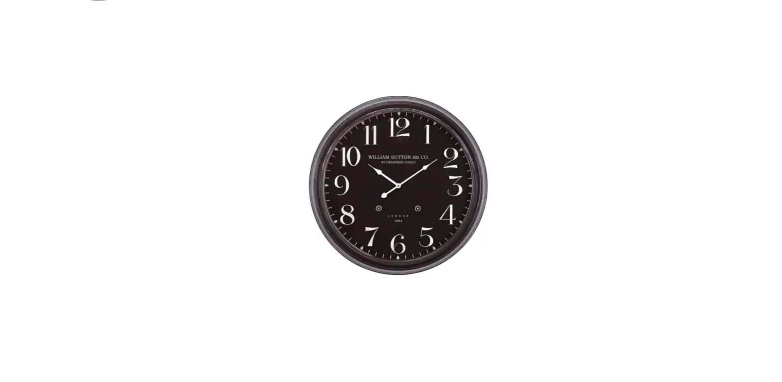 Yosemite Home Decor Clka9b364nd 25-inch Round Iron Wall Clock User Manual Yosemite Home Decor Clka9b364nd 25-inch Round Iron Wall Clock User Manual