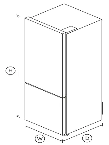 FISHER-PAYKEL-RF402BRPX7-63.5cm-380L-Freestanding-Refrigerator-Freezer-fig-1