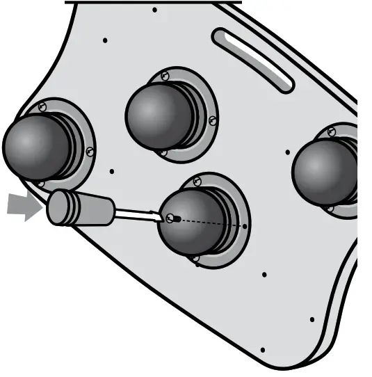 LifeSpan Workplace AS3000 AirSoft Balance Board- screwdriver 1