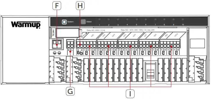 Warmup KW-WC10CHKW-WC10CH Wiring Centre, Konekt Wireless-fig3