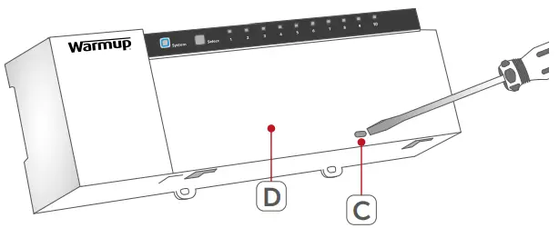Warmup KW-WC10CHKW-WC10CH Wiring Centre, Konekt Wireless-fig7