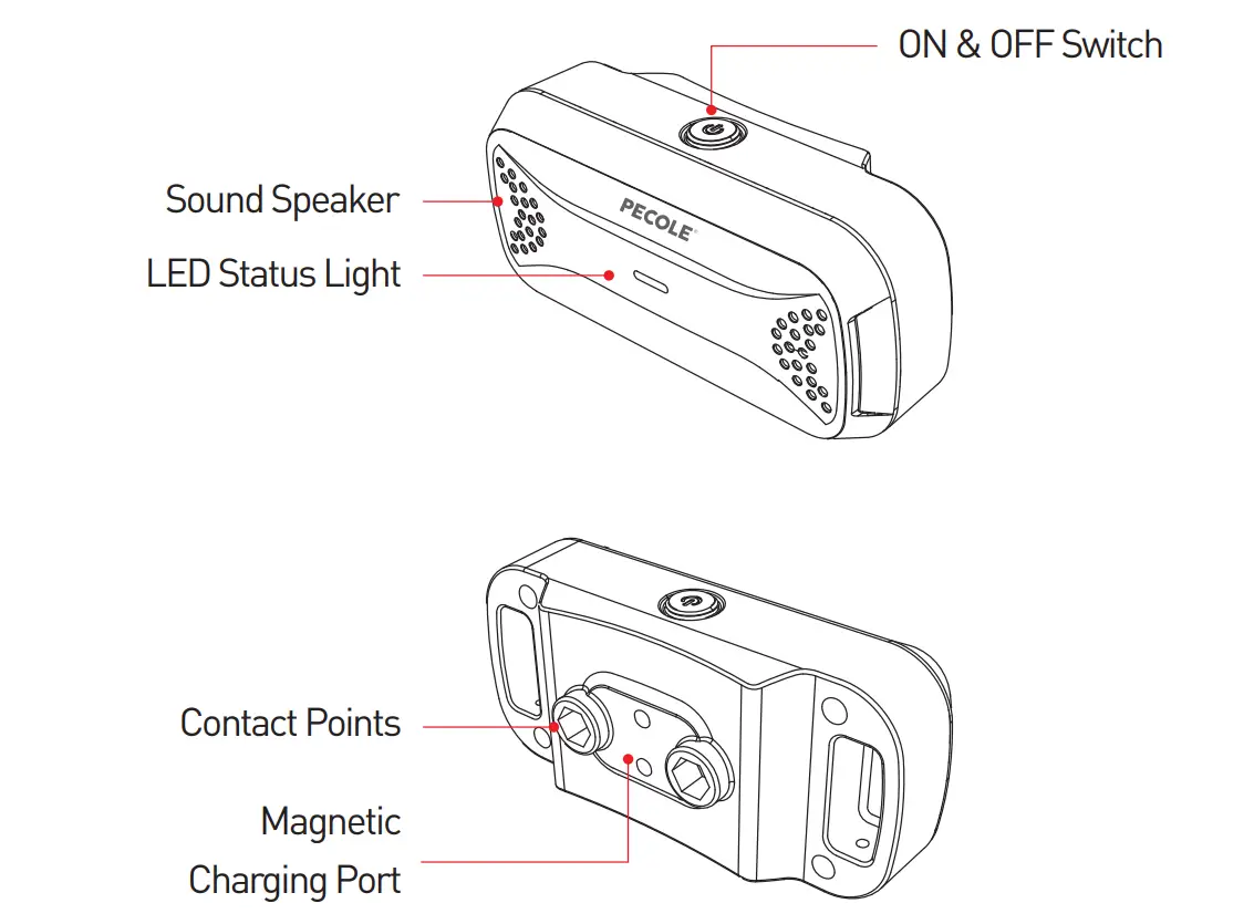PECOLE ‎ PE-18 Dog Training Collar with Remote-12