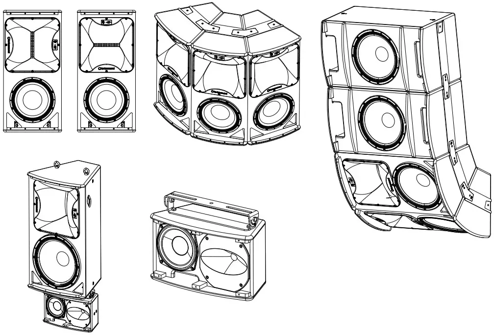 Turbosound TCS62 TCS Passive Series Arrayable Full Range Loudspeakers and Subwoofers - Figure 19