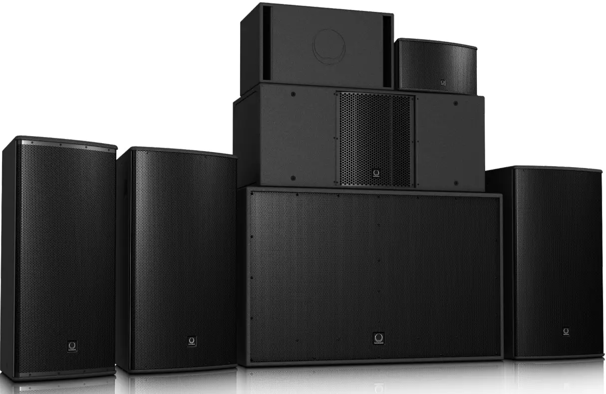 Turbosound TCS62 TCS Passive Series Arrayable Full Range Loudspeakers and Subwoofers