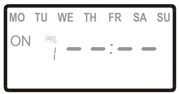 TGT01-H Astronomic In-Wall Programmable Timer Display Interface