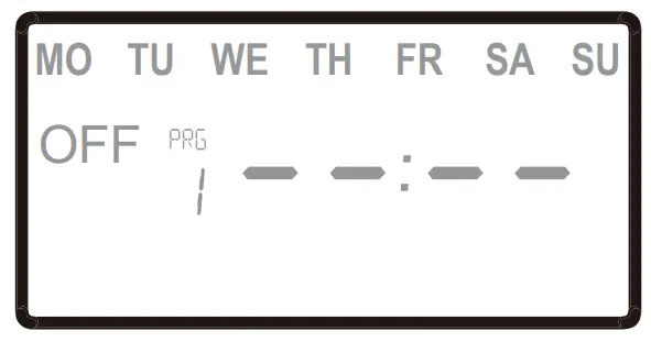 TGT01-H Astronomic In-Wall Programmable Timer Display Interface