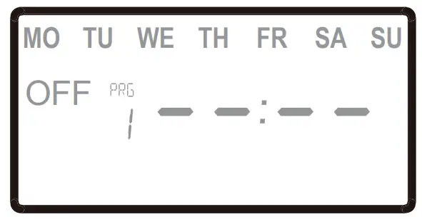 TGT01-H Astronomic In-Wall Programmable Timer Display Interface