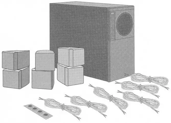 BOSE Acoustimass 7 Home Theater Speaker System - carton