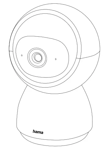 hama 001766 Series WiFi Indoor Camera