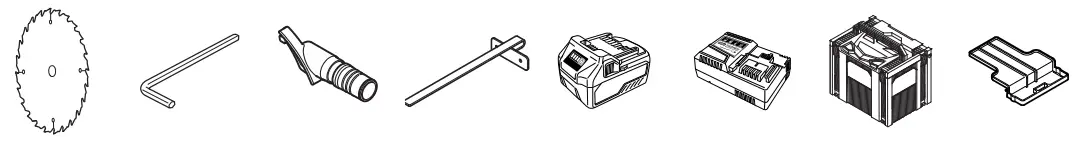 HiKOKI C 3607DA Cordless Circular Saw - Fig 15