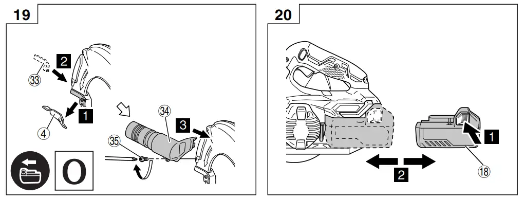 HiKOKI C 3607DA Cordless Circular Saw - Fig 6