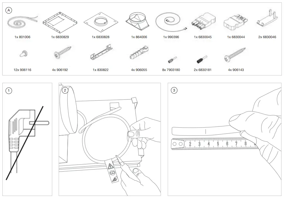 NOVY 800997 for Remote Hood Motor