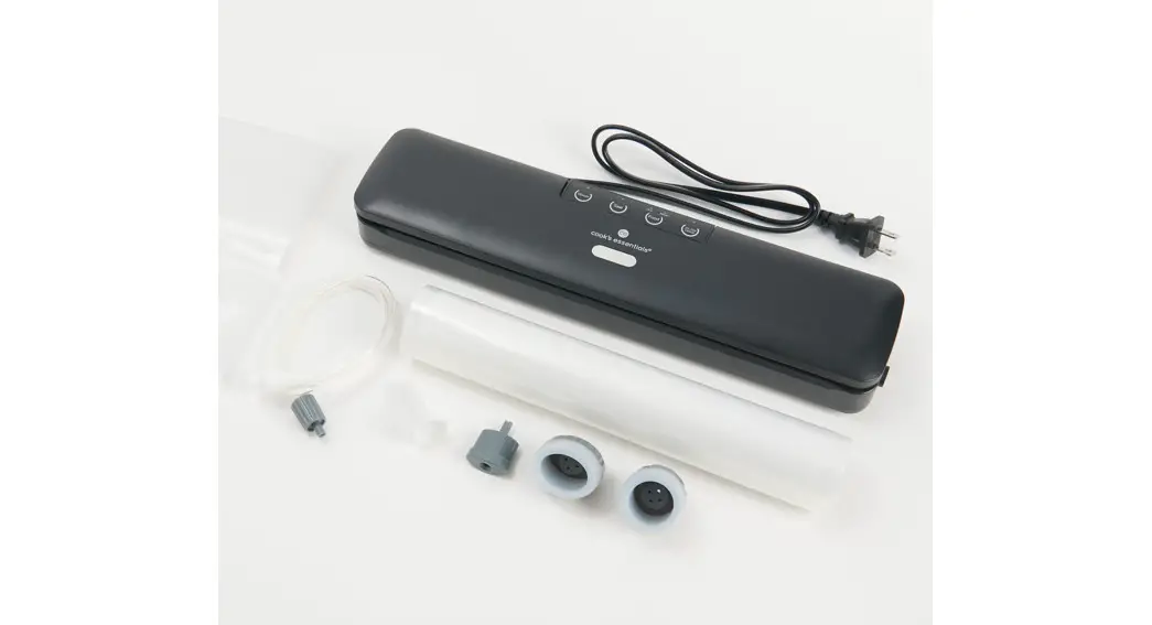 Cook S Essentials Compact Vacuum Sealer With Sealing Bags Instruction Manual Cook S Essentials Compact Vacuum Sealer With Sealing Bags Instruction Manual