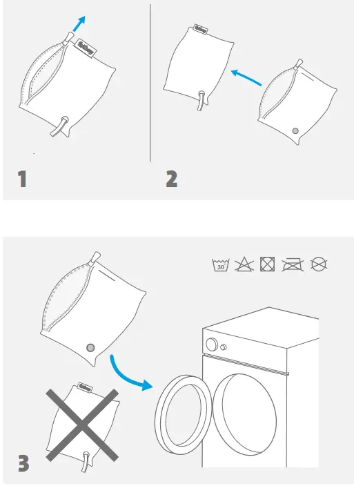 WASH INSTRUCTIONS 