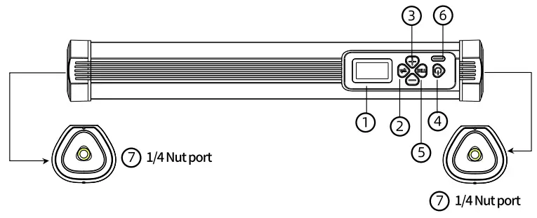 AMBITFUL A2 RGB Tube Light - 1