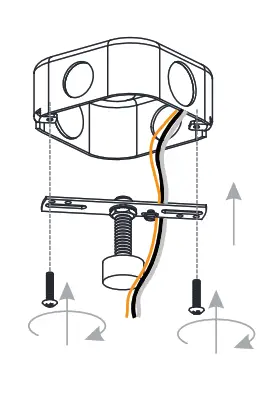 QUOIZEL KEL633NWS Island Light - Assembly