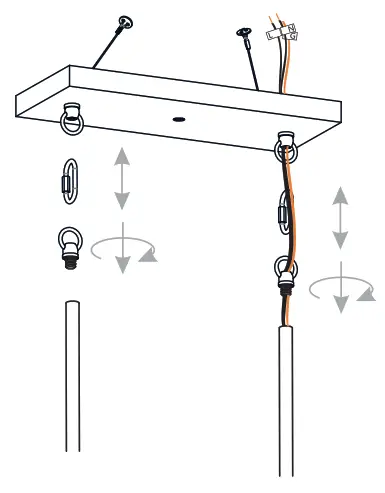 QUOIZEL KEL633NWS Island Light - Ceiling Canopy