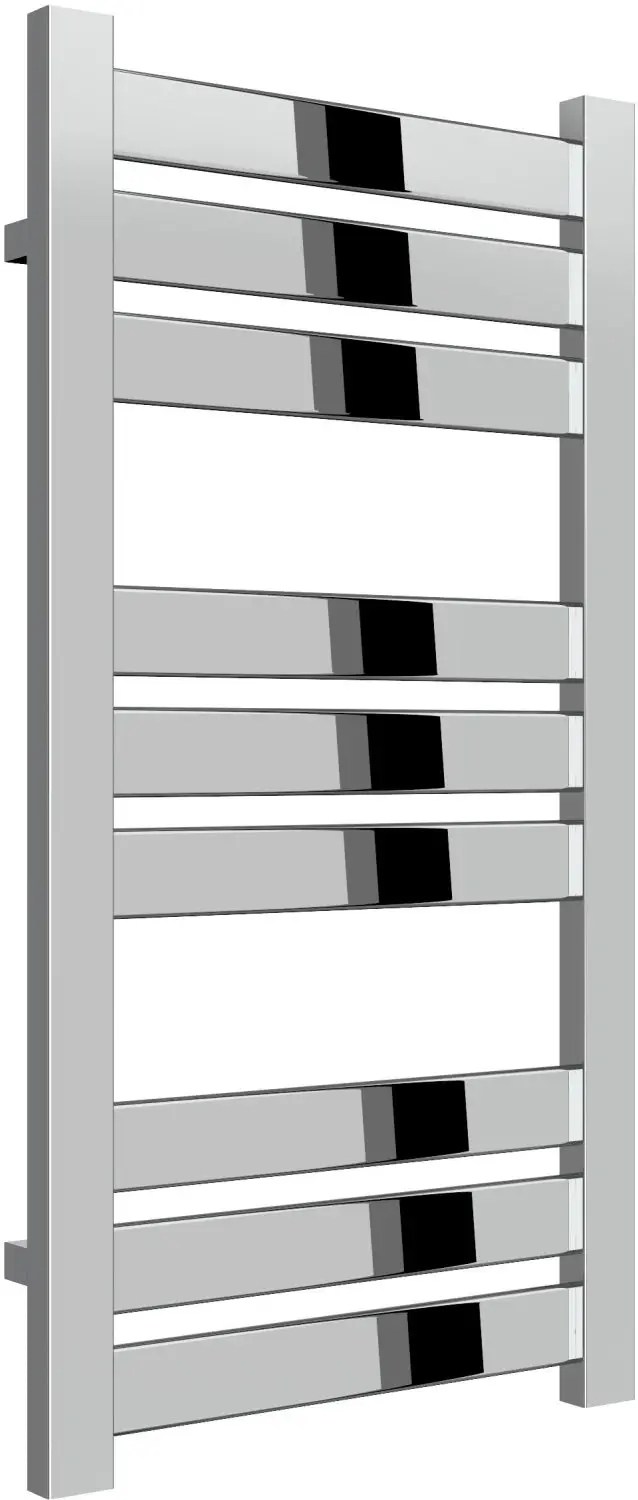 Reina Riva RND-RV5096 Chrome Towel Rail 500mm x 960mm - Heater Shop