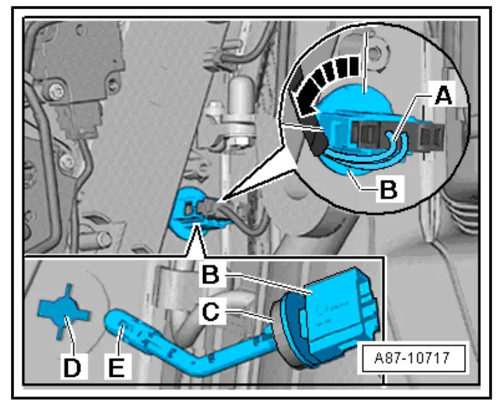 AUDI A8 EVAP Temperature Sensor fig 3