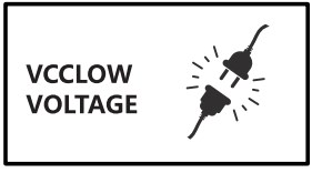 vcclow voltage