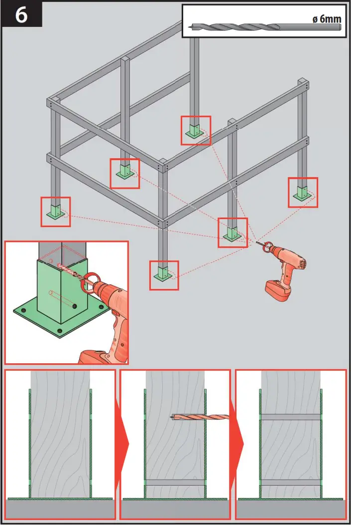 FAKRO LXB-P Hatch Guardrail Attic Ladder Accessories B06