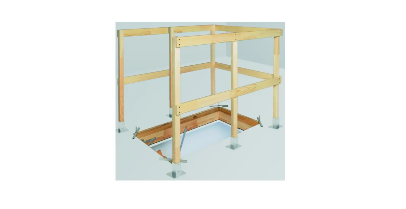 Fakro Lxb-p Hatch Guardrail Attic Ladder Accessories Instruction Manual