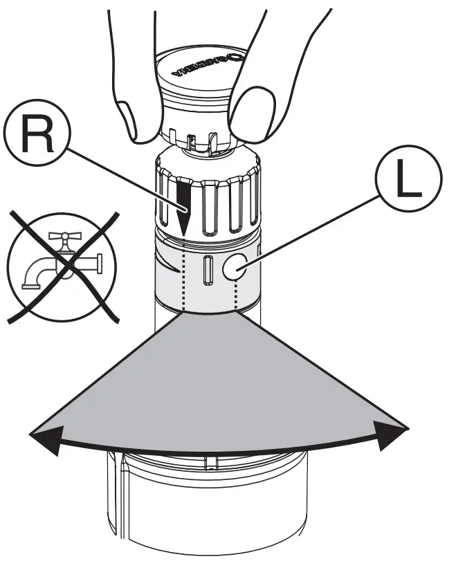 GARDENA T 100 Turbo-Driven Pop-Up Sprinkler - Fig 2