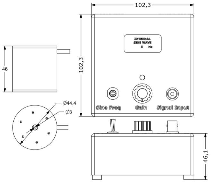 DynaLabs DYN IS 20 20 N Inertial Shaker - fig