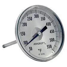 Ashcroft Bimetal Dial Thermometers Instruction Manual