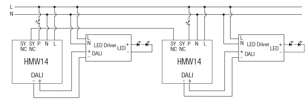 HYTRONIK HMW14 Surface Mount High Bay Dali Sensor 7