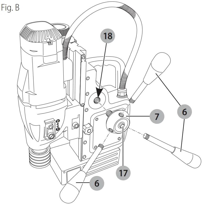 Assembling the Feed Handle