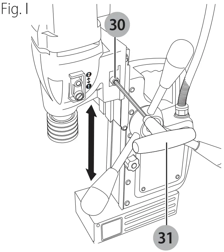 Adjusting the Motor Height