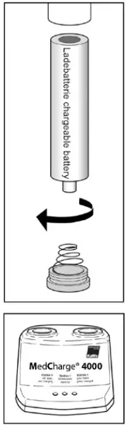 Installation of batteries