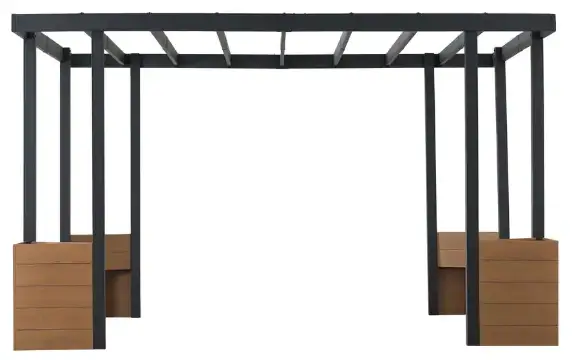 SUNJOY-GROUP-A106007600-SummerCove-Marbella-10-ft-x-12-ft.-Black-Steel-Pergola-PRODUCT