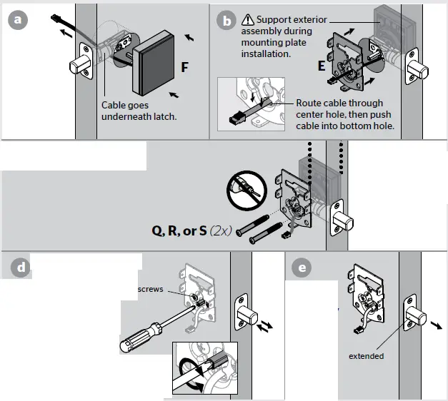 Kwikset 99540-001 Keyless Door Lock Touchscreen Deadbolt USER MANUAL (10)