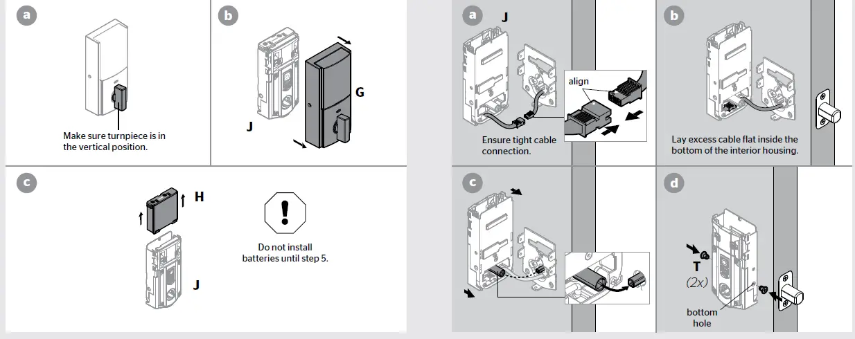 Kwikset 99540-001 Keyless Door Lock Touchscreen Deadbolt USER MANUAL (11)