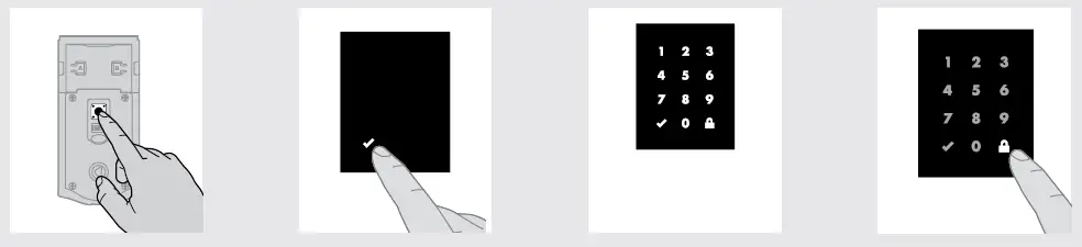 Kwikset 99540-001 Keyless Door Lock Touchscreen Deadbolt USER MANUAL (15)