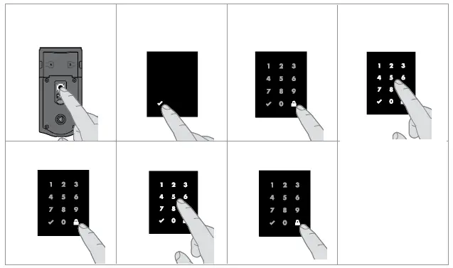 Kwikset 99540-001 Keyless Door Lock Touchscreen Deadbolt USER MANUAL (24)