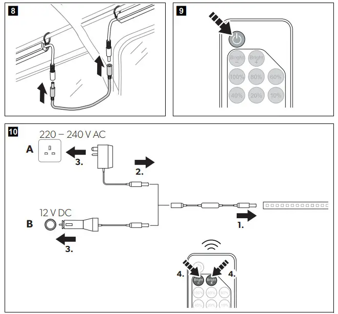 Kampa SabreLink 30 Lighting system -Kampa SabreLink 30 Lighting system 4