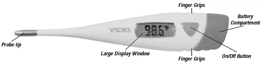 Vicks Speed-read V911/v912 Thermometer Instruction Manual Vicks Speed-read V911/v912 Thermometer Instruction Manual